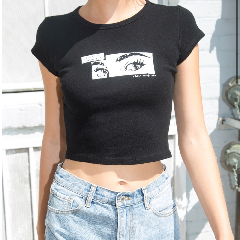 Brandy Melville Meet You in NY Crop Top
